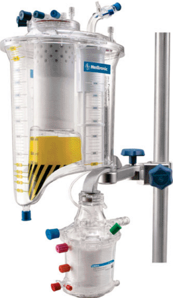 Image: The Affinity Fusion oxygenation system (Photo courtesy of Medtronic). Image: The Affinity Fusion oxygenation system (Photo courtesy of Medtronic).